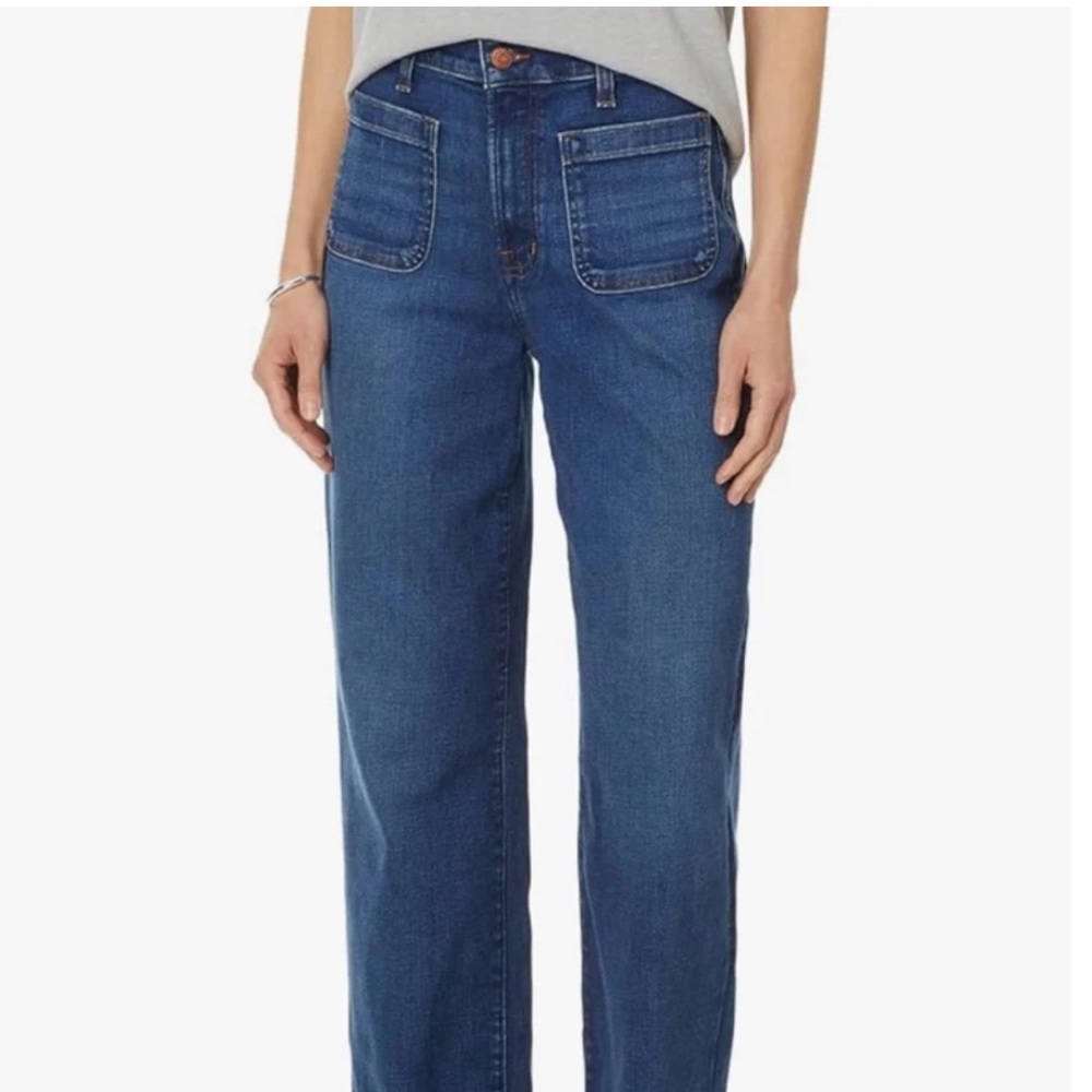 Madewell Vintage Wide Leg Jeans with Patch Pocket